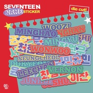 Seventeen NAME STICKER/DIE CUT NAME STICKER