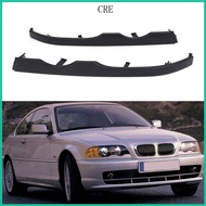 CRE Front Bumper Filler Retainer Headlight Lower Molding Trim Fit for E46 Coupe Cabridet 2 Door 5113