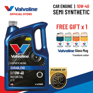 Valvoline Durablend SAE 10W-40 (4L) - Semi Synthetic Car Engine Oil/ Minyak Hitam Enjin Kereta Semi Sintetik Toyota Honda Nissan Proton