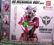 Bandai 扭蛋 - 機動戰士高達機械胸像 05 高達艾斯亞 Exia Trans-AM 透明配色