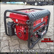 Wtb08 Honda Genset Generator Bensin 2500 2000 Watt Electric Starter Sf