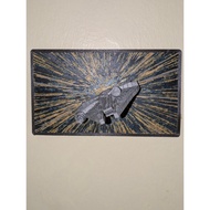 Star Wars' Millennium Falcon 3D wall art (3D-printed)