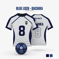 Blue Lock BAROU Cartoon Anime Cosplay Men Jersey Summer Short Sleeve Children Unisex Tee Tops Quick-