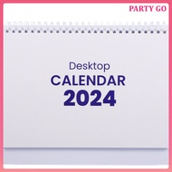 2024 Desk Calendar Monthly Planner Office Decor Daily Use Desktop  uiran