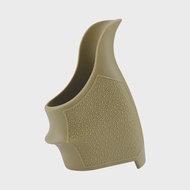 Chiến Thuật Tay Cầm Cao Su Cho Balo 17 19 Gen 1-5 Chống Trơn Trượt Dovetail Súng Cầm Tay Bao Da Tươn