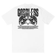 Men's Cotton Tshirt T-Shirt 007Da Godbless White
