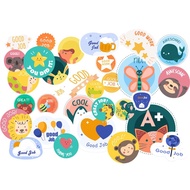 Set of 20 cute athlete, good job, cheer up stickers mixed with many different designs Pucca's Choice