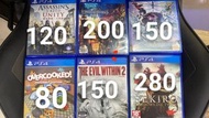 二手 PS4 刺客教條 大革命 王國之心3 刀劍神域vs加速世界 overcooked the evil within 2 隻狼 旺角交收