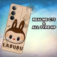 HP G57 - Latest REALME C75 Softcase 2024 - Flexible rubber material - CUTE Motif - flexible silicone