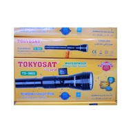 JAPAN 100% TOKYOSAT Rechargeable 3SC 10W LED Flashlight TS-3603 Torch Light&Waterproof 8500mAh BATTE