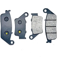 Motorcycle Front & Rear Brake Pads For YAMAHA YW125M BWs125 (BG12) 16-17 YW125MS BWs125 R 18-20 YW12