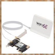 [K U Y G] Dual Band 2.4GHz/5Ghz WIreless WIFI6 Card RTL8852BE AX1800 802.11ax BT5.2 PCI-E Wireless W