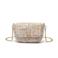 HONYAN Tas Selempang Wanita Wicha Sling Bag Kulit Rajut Kekinian Tas Fashion Wanita Trendy Import