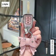 Honda City Jazz Civic FB Accord 2013 2015 Car Key Case Cover Sarung Kunci Kereta TPU Protection car