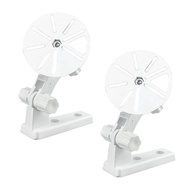 2 Pack Dome Camera Wall Mount L-Type Stand Cam Bracket Ceiling Support Base Holder for CCTV Baby Mon