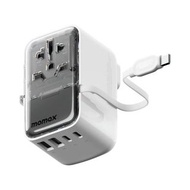 Momax 1-World+ Flow 35W 連USB-C 充電線旅行充電插座 UA21 // 可幫MacBook充電