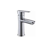 CAZURA PILLAR BASIN FAUCET SATIN FINISH ALLOY BASIN TAP