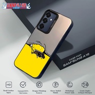 Samsung A16 Case Samsung Premium Matte Hard Casing - IMD Case - Hologram Motif Case 59-60