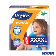 Drypers Drypantz - Size XXXXL (18's)