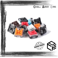 KEYCHRON LOW PROFILE OPTICAL MX 87PCS SWITCH SET ( BLUE / BROWN / RED / BLACK/WHITE )
