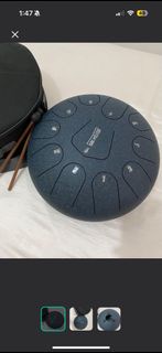Steel Tongue Drum with Mallets C major