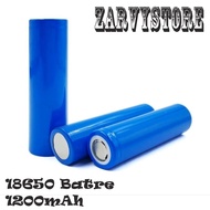BATERAI 18650 KAPASITAS 1200-1800mAh BATERAI BEKAS COPOTAN LAMPU EMERGENCY COCOK UNTUK RAKIT BATERAI