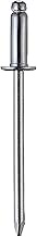 TRUSCO SS-46 Blind Rivets (SUS/SUS) 43196, Pack of 50