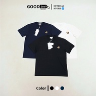 Fish Logo Embroidered T-shirt 6 Fabrics 100% Cotton 4c High Quality European Form