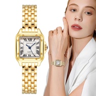 POEDAGAR watch for women waterproof original korean style luxury stainless steel business quartz rose gold ladies watch