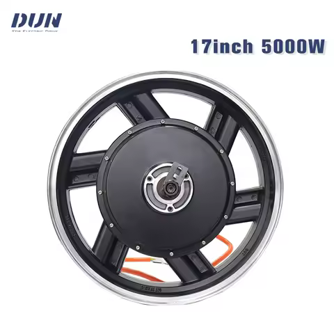 17inch 5000W YUMA Motor 17x3.5inch Rated 72V 5000W Motor In-wheel for Electric Motorcycle