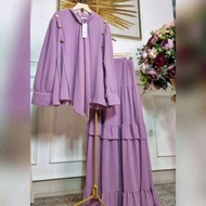 Hikmah One Set Gamis Dress By Mona Syari M.E - #Flashsale