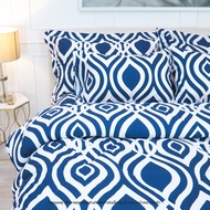 Darling Mattress ที่นอนดาร์ลิ่ง ชุดผ้าปู รุ่น NANOTECH ลาย Navy (NANOTECH Navy Bedsheet Set no duvet