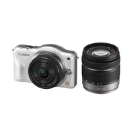 [USED in Japan] Panasonic Mirrorless Camera LUMIX GF3 Double Zoom Kit Shell White DMC-GF3W-W