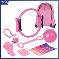 Home Workout Equipment Yoga Fitness Kit Complete Yoga Fitness Set for Home Gym Workouts Pilates Ring