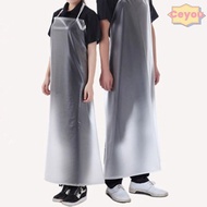 CEYOU Cafeteria Apron, Waterproof Thickened Kitchen Apron,  Translucent Oil Resistant Lightweight PV