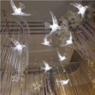  lampu plastik dekorasi pelaminan/lampu gantung burung standing