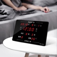 【In stock】2023 New Style Hd Large Screen Perpetual Calendar Electronic Clock Digital Wall Desk Lumin