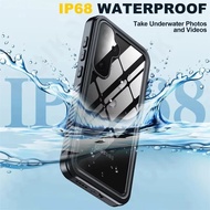IP68 Waterproof Case For Samsung Galaxy S24 S23 S22 S21 S20 S25 Plus Ultra FE For A54 5G Note 20 Swi