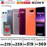 Sony Xperia 1, Xperia 8, X COMPACT , XZ , XZ1 , XZ2 &amp; XZ3 (original secondhand) Original japan Docomo , Au &amp; Softbank.