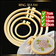 Ring Sulam (Alat Sulaman)PVC Embroidery Hoop/Cross Stitch Ring