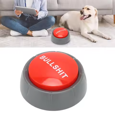 Nonsense Button Press Type Pet Training Buzzer Mischief Gifts for Study Home Sound Button Buzzer Tal