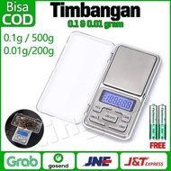 Timbangan Emas Digital Kapasitas 500gram Akurasi 0.1gram - 0.01g/200g