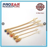 2 WAY FOLEY CATHETER SILICONE COATED - 6FR, 8FR, 10FR, 12FR, 14FR, 16FR, 18FR, 20FR, 22FR, 24FR, 26F