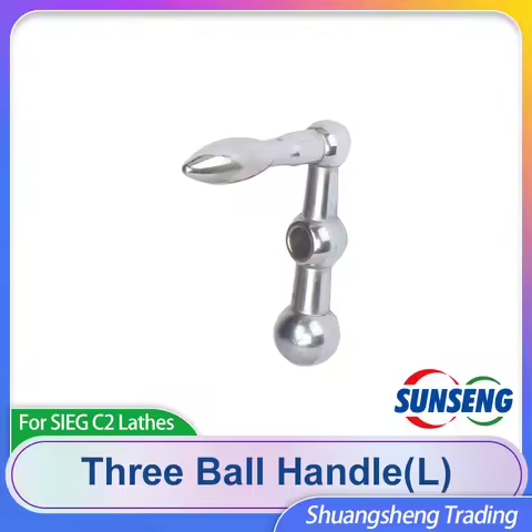 Three Ball Handle(L) For [SIEG C3-086A&C2-086A] [JET BD-6&JET BD-7] Lathe Parts