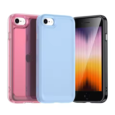 Candy Shockproof Silicone Bumper Phone Case For Apple iPhone 7/8/SE2/SE3