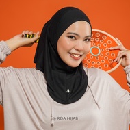 Tudung Mini Hijab Premium Lightweight Breathable Stretch Inner Sport Under Scarf Women Fit Comfort