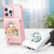 GARMMA Mofusand 貓福珊迪 磁吸帶線五合一行動電源 38.5Wh