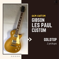 Gibson มาตรฐาน Les Paul Goldtop กีตาร์มืออาชีพกีต้าร์ไฟฟ้า