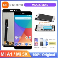 Original 5.5'' Display Screen for Xiaomi Mi A1 Mia1 MDG2 MDI2 Lcd Display Touch Screen Digitizer Replacement for Xiaomi Mi 5X