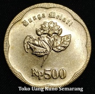 Uang Kuno Koin 500 Melati Besar 1992